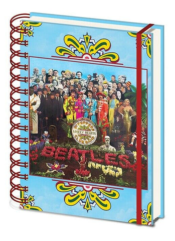 THE BEATLES (SGT. PEPPER'S LONELY HEARTS) A5 Note BOOK