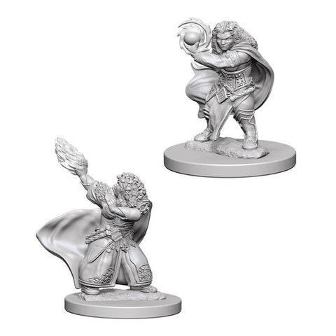 Dungeons And Dragons Nolzur's Dwarf Female Wizard Set NEW Miniatures