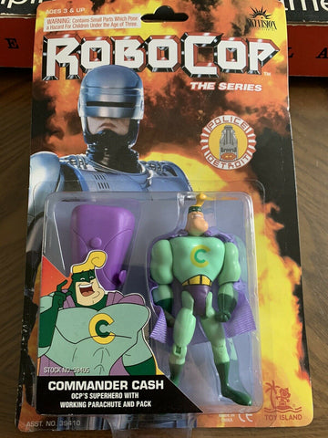Robocop The Series Commander Cash OCP (1994) Toy Island Action Figure