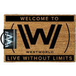 Westworld Live Without Limits Door Mat | Official Merchandise | Home Accessories
