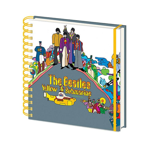 THE BEATLES (YELLOW SUBMARINE) SQUARE NOTEBOOK