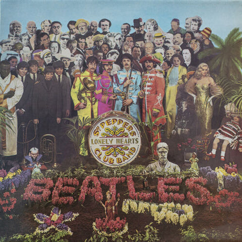THE BEATLES - SGT PEPPERS LONELY HEARTS CLUB BAND - CANVAS ART PRINT