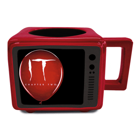 IT Chapter Two - Time to Float - Official Ceramic Retro TV Heat Changing Mug