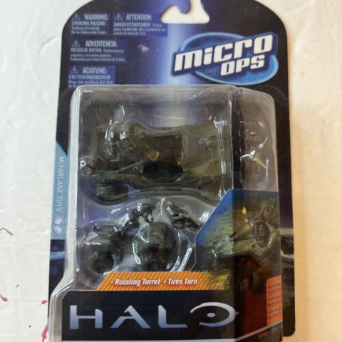 McFarlane Toys Halo Micro Ops Series 1 Warthog & Mongoose Small Mini Figure