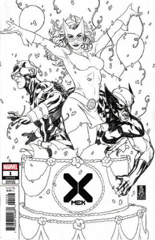 X-Men Issue #1 Brooks Variant Cover