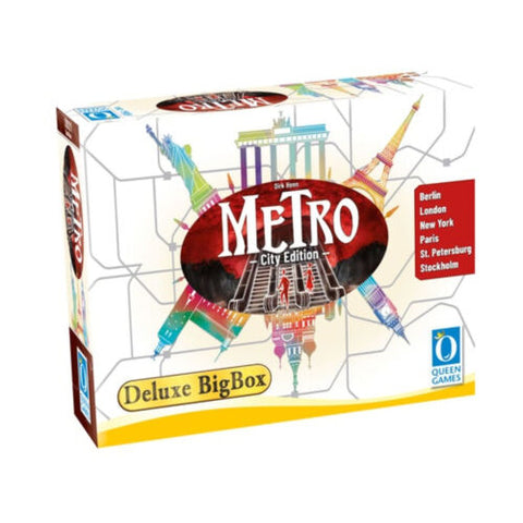 Queen Boardgame Metro - City Ed (Deluxe Big Box Ed)