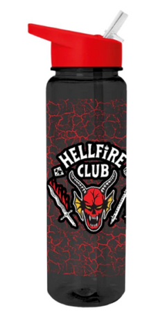 Stranger Things Bottle - Hellfire Club Logo Travel Cup
