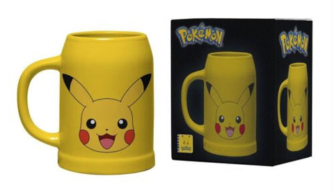 Pokémon Pikachu Ceramic Stein Mug - Yellow