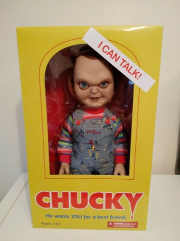 15" Child's Play Sneering Chucky Talking Mega-Scale Doll