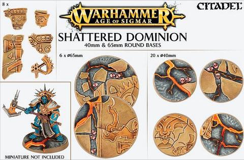 Age Of Sigmar: Shattered Dominion: 65 & 40Mm Round