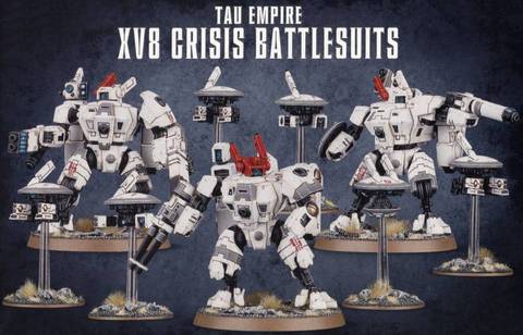 Tau Empire Xv8 Crisis Battlesuits